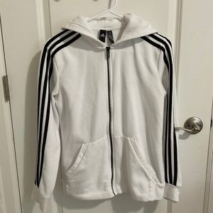 White Adidas Jacket